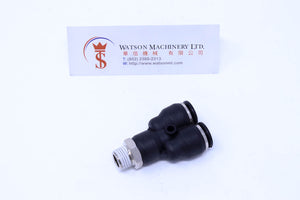 (CTX-10-02) Watson Pneumatic Fitting Branch Y 10mm to 1/4" Thread BSP (Made in Taiwan)