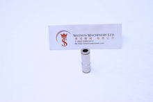 Load image into Gallery viewer, HB190606 6mm to 6mm Union Straight Brass Push-In Fitting Straight Connector