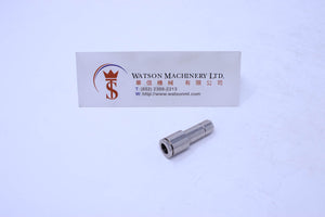 HB240608 6mm to 8mm Nickel Plated Brass Reducing Stem