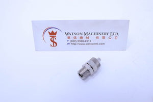 HGC030618 4-6mm OD to 1/8" Male Straight Taper Push Out Fitting