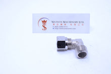 Load image into Gallery viewer, API O161038 Compression Fitting BSPT Elbow 3/8&quot; to 10mm (Nickel Plated Brass) (Made in Italy) - Watson Machinery Hydraulics Pneumatics