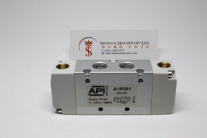 API A1P251 Pneumatic Valve 1/4" 5/2 (Pneumatically Operated) - Watson Machinery Hydraulics Pneumatics
