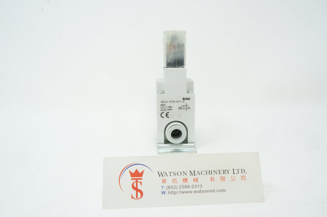 SMC VQ21A1-5YZB-C8-F-Q Solenoid Valve
