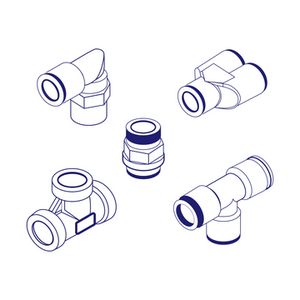 Mindman MSLC-03-S-G Silencer Throttle Valve