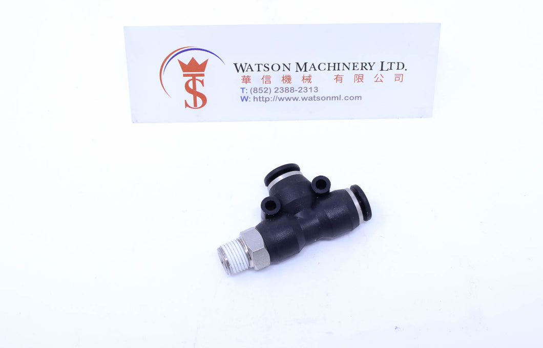 (CTD-6-01) Watson Pneumatic Fitting Run Tee 6mm to 1/8
