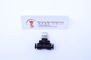 (CTB-6-02) Watson Pneumatic Fitting Branch Tee 6mm to 1/4" Thread BSP (Made in Taiwan)