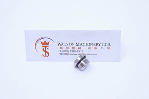 API A00914 (A0091414) Standard Pneumatic Fitting (Nickel Plated Brass) (Made in Italy) - Watson Machinery Hydraulics Pneumatics