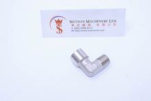 Load image into Gallery viewer, API A02214 (A0221414) Elbow Fitting 1/4&quot; Female to 1/4&quot; Male Standard Pneumatic Fitting (Nickel Plated Brass) (Made in Italy) - Watson Machinery Hydraulics Pneumatics
