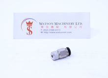 Load image into Gallery viewer, (CTC-4-01) Watson Pneumatic Fitting Straight Connector Push-In Fitting 4mm to 1/8&quot; Thread BSP (Made in Taiwan)