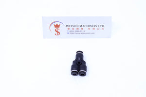 (CTY-4) Watson Pneumatic Fitting Union Branch Y 4mm (Made in Taiwan)