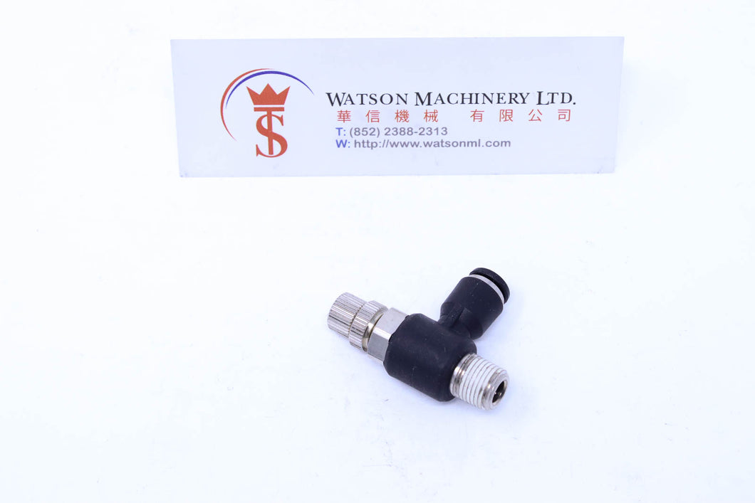 (CTF-6-01) Watson Pneumatic Fitting Flow Control 6mm to 1/8