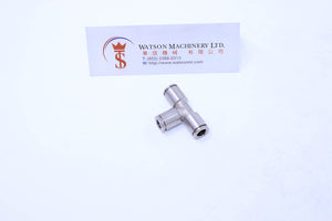 HB211000 10mm Union Branch Tee Brass Push-In Fitting Intermediate Tee