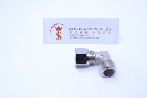 API O161038 Compression Fitting BSPT Elbow 3/8