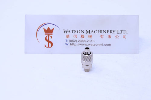 API C1206M5 Rapid Fittings (Nickel Plated Brass) (Made in Italy) - Watson Machinery Hydraulics Pneumatics