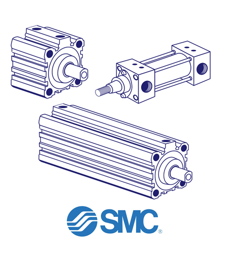 SMC RQB40-30 Pneumatic Cylinder