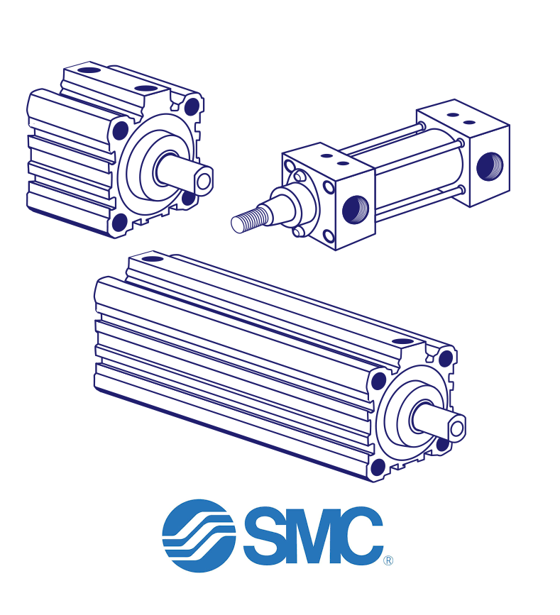 SMC RQG40TF-40M Pneumatic Cylinder