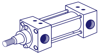 Jufan DC7 FA80X450 Pneumatic Cylinder (Made in Taiwan)